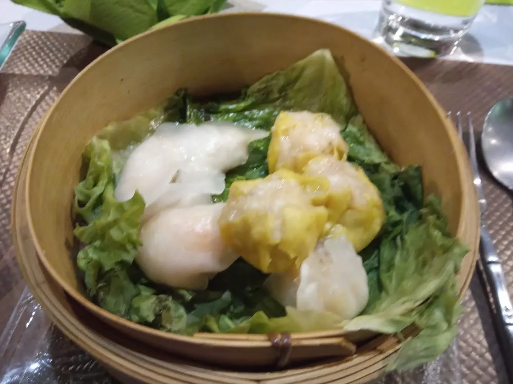 Ravioles Crevettes Et Porc Vapeur